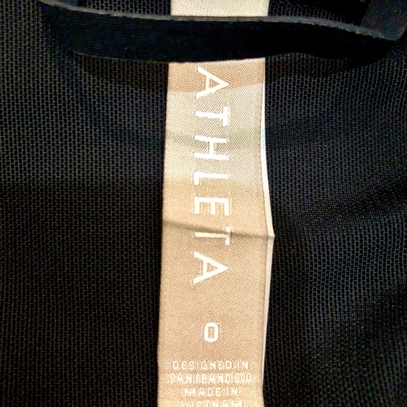 Athleta Interstellar Black Blazer, Size 0 - Picture 6 of 11